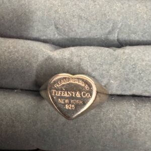 Tiffany & Co. Silver Heart Ring